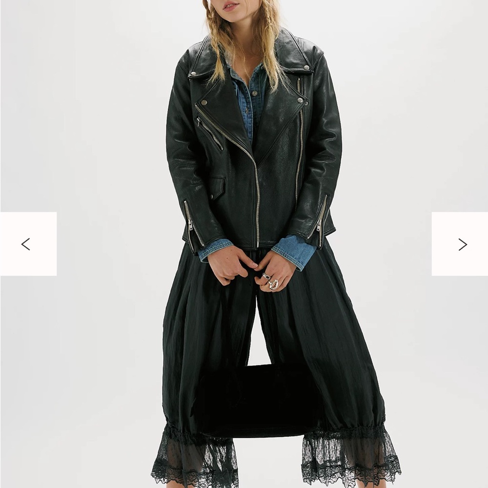We The Free Jealousy Leather Moto Jacket‎ - Picture 6 of 8